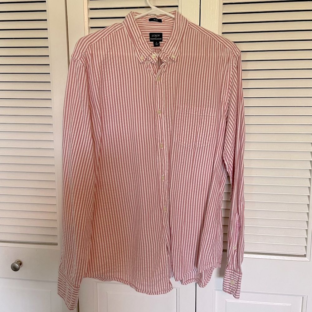JCrew Long Sleeve ButtonUp Slim Shirt